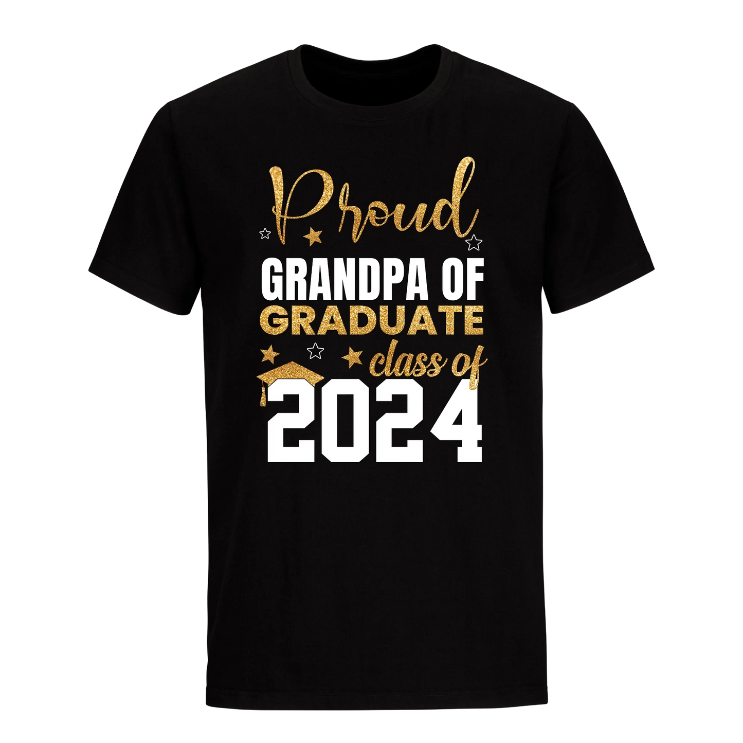 Proud Grandpa Of A 2024 Graduate Unisex Shirt D13