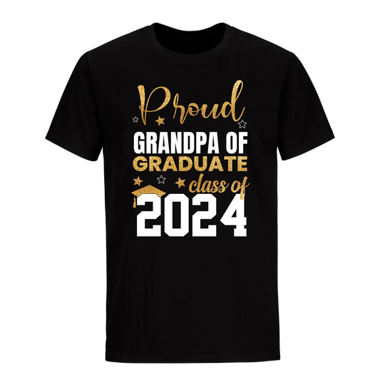 Proud Grandpa Of A 2024 Graduate Unisex Shirt D13