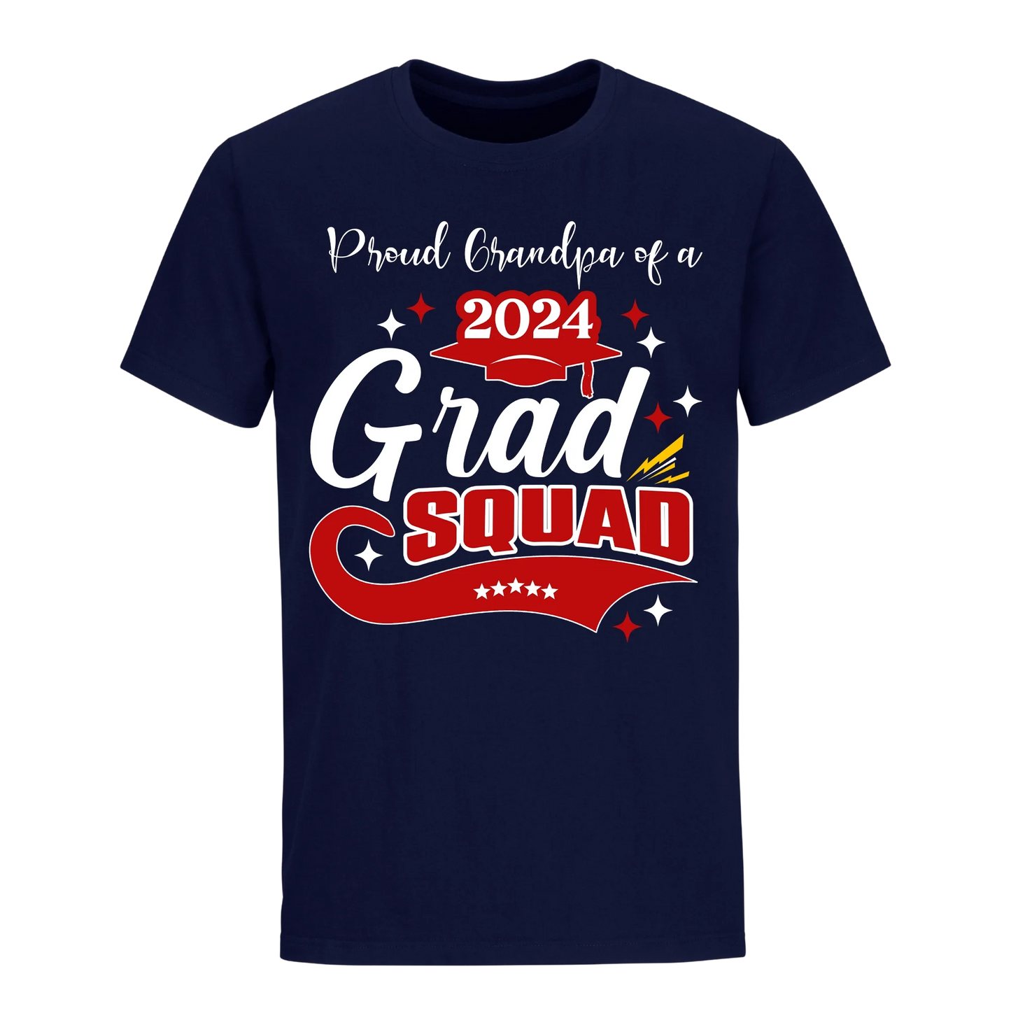 Proud Grandpa Of A 2024 Graduate Unisex Shirt D3