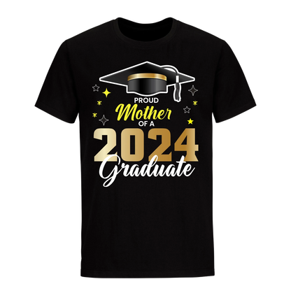 Proud Mother Of A 2024 Graduate Unisex Shirt D4