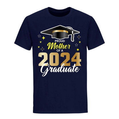 Proud Mother Of A 2024 Graduate Unisex Shirt D4