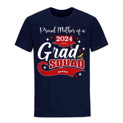 Proud Mother Of A 2024 Graduate Unisex Shirt D3