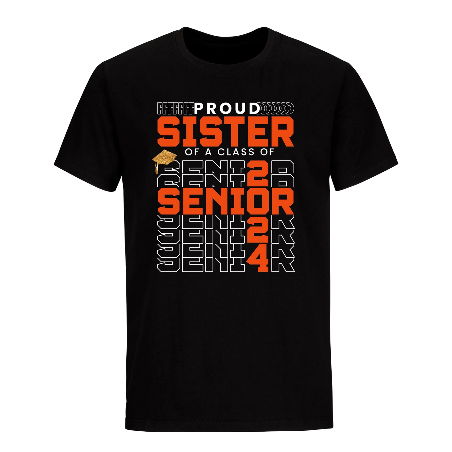 Proud Sister Of A 2024 Graduate Unisex Shirt D14