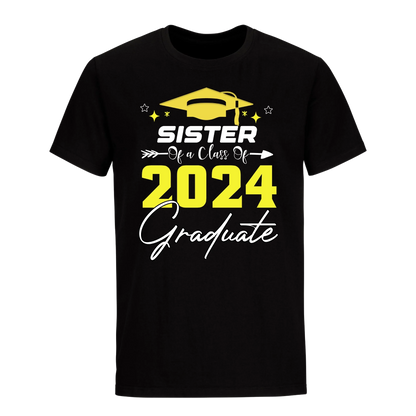 Proud Sister Of A 2024 Graduate Unisex Shirt D6