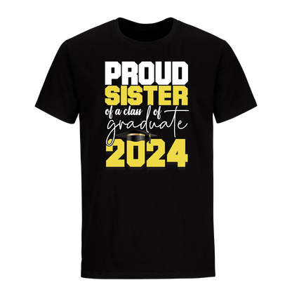 Proud Sister Of A 2024 Graduate Unisex Shirt D5