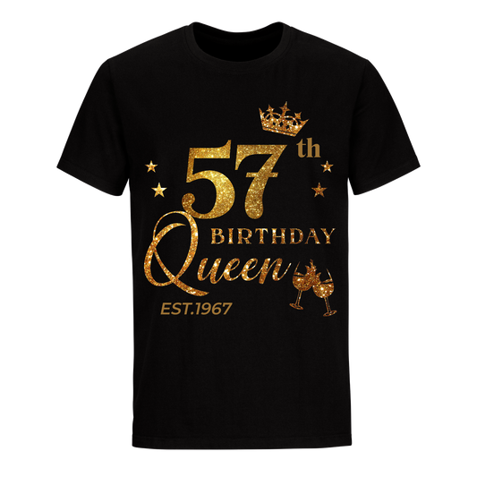 QUEEN 57TH 1967 BIRTHDAY UNISEX SHIRT