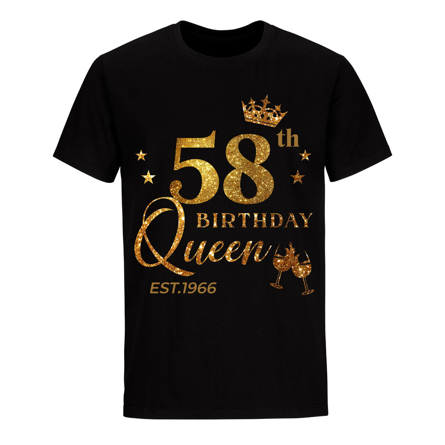 QUEEN 58TH 1966 BIRTHDAY UNISEX SHIRT