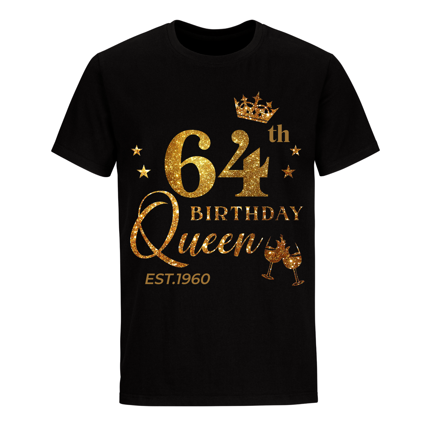 QUEEN 64TH 1960 BIRTHDAY UNISEX SHIRT