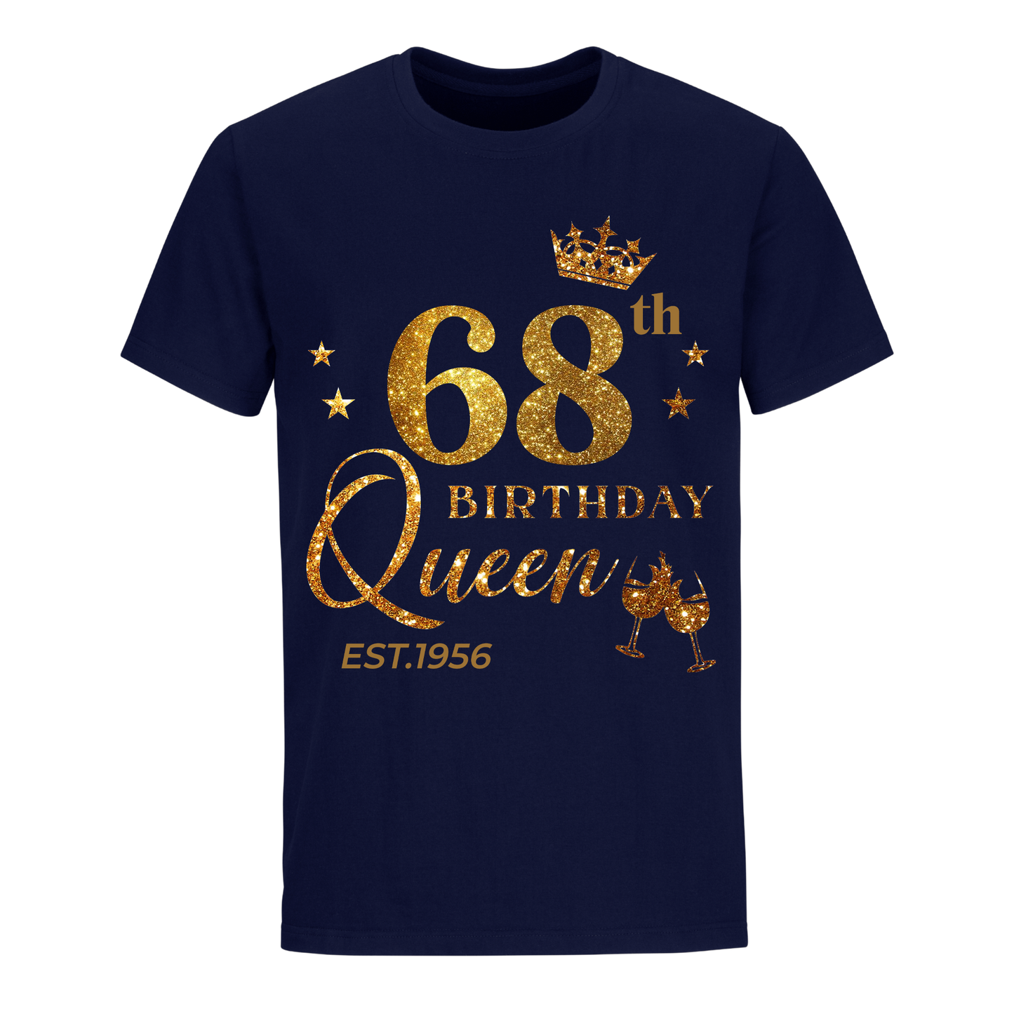 QUEEN 68TH 1956 BIRTHDAY UNISEX SHIRT