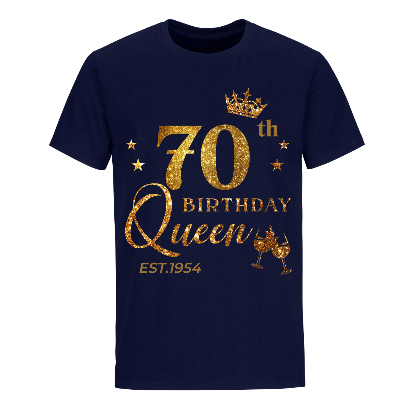 QUEEN 70TH 1954 BIRTHDAY UNISEX SHIRT