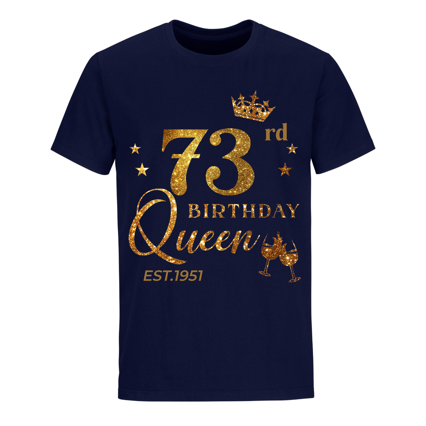 QUEEN 73RD 1951 BIRTHDAY UNISEX SHIRT