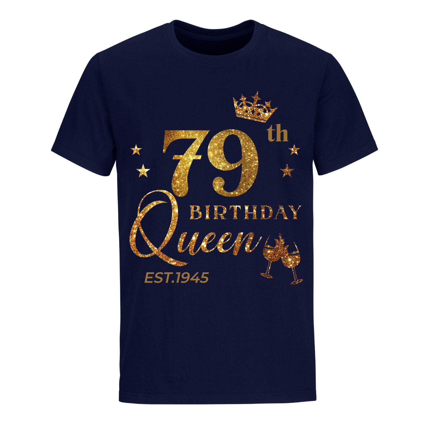 QUEEN 79TH 1945 BIRTHDAY UNISEX SHIRT