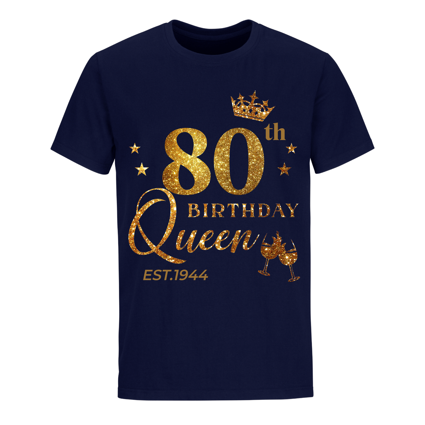 QUEEN 80TH 1944 BIRTHDAY UNISEX SHIRT