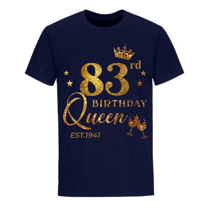 QUEEN 83RD 1941 BIRTHDAY UNISEX SHIRT