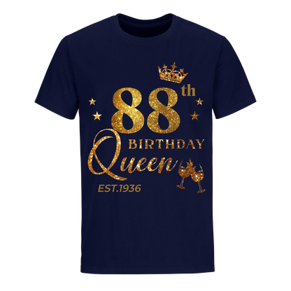 QUEEN 88TH 1936 BIRTHDAY UNISEX SHIRT