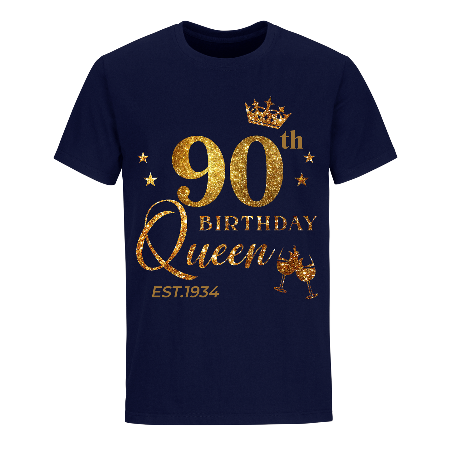 QUEEN 90TH 1934 BIRTHDAY UNISEX SHIRT