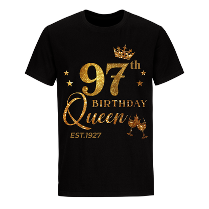 QUEEN 97TH 1927 BIRTHDAY UNISEX SHIRT