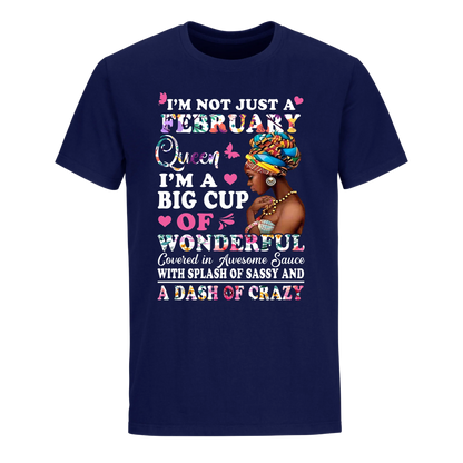 QUEEN BIG CUP FEBRUARY UNISEX SHIRT