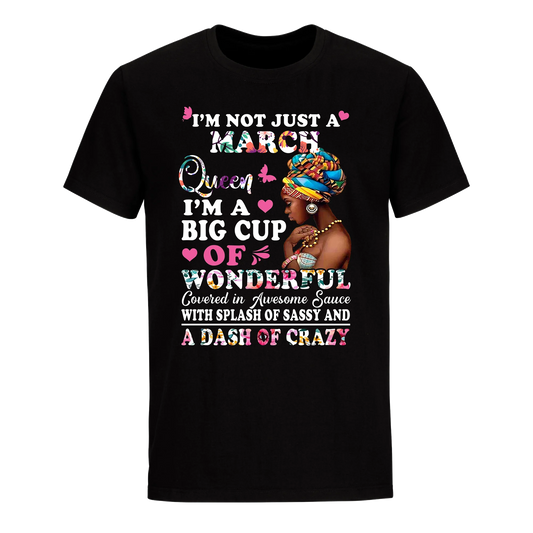 QUEEN BIG CUP MARCH UNISEX SHIRT