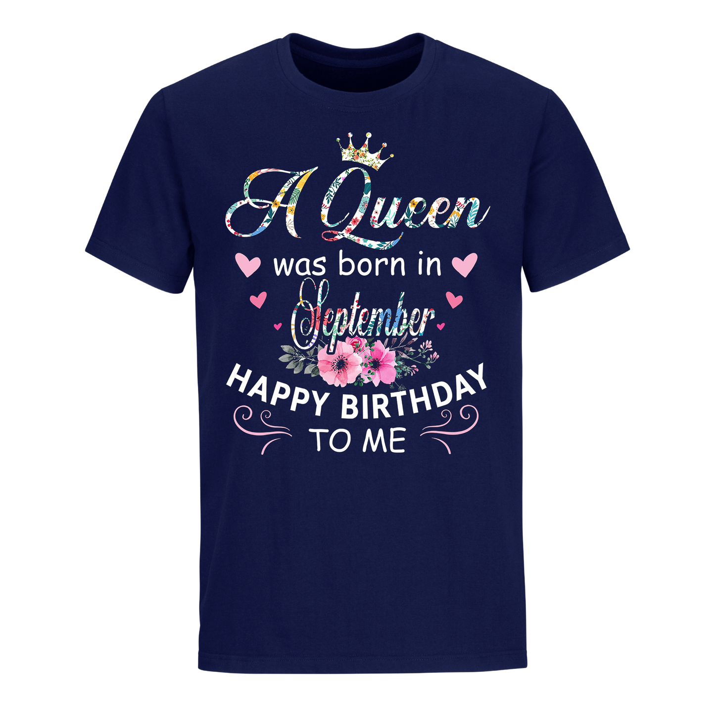 QUEEN BORN SEPTEMBER UNISEX SHIRT