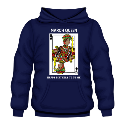 Queen Card March Hooded Unisex Sweatshirt
