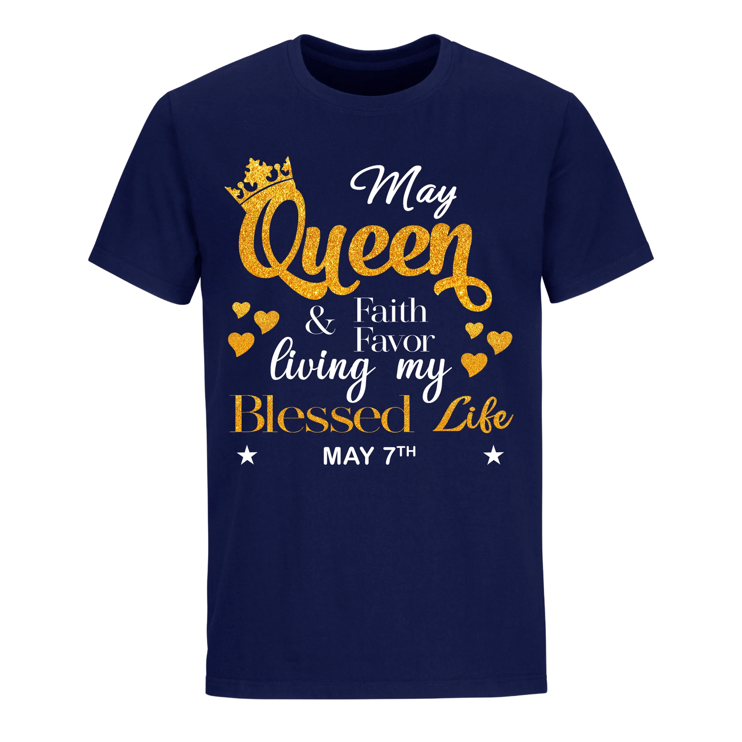 QUEEN FAITH AND FAVOUR MAY 7TH UNISEX SHIRT