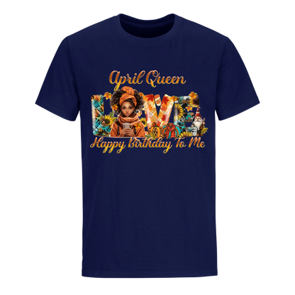 QUEEN LOVE APRIL UNISEX SHIRT