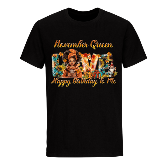 QUEEN LOVE NOVEMBER UNISEX SHIRT