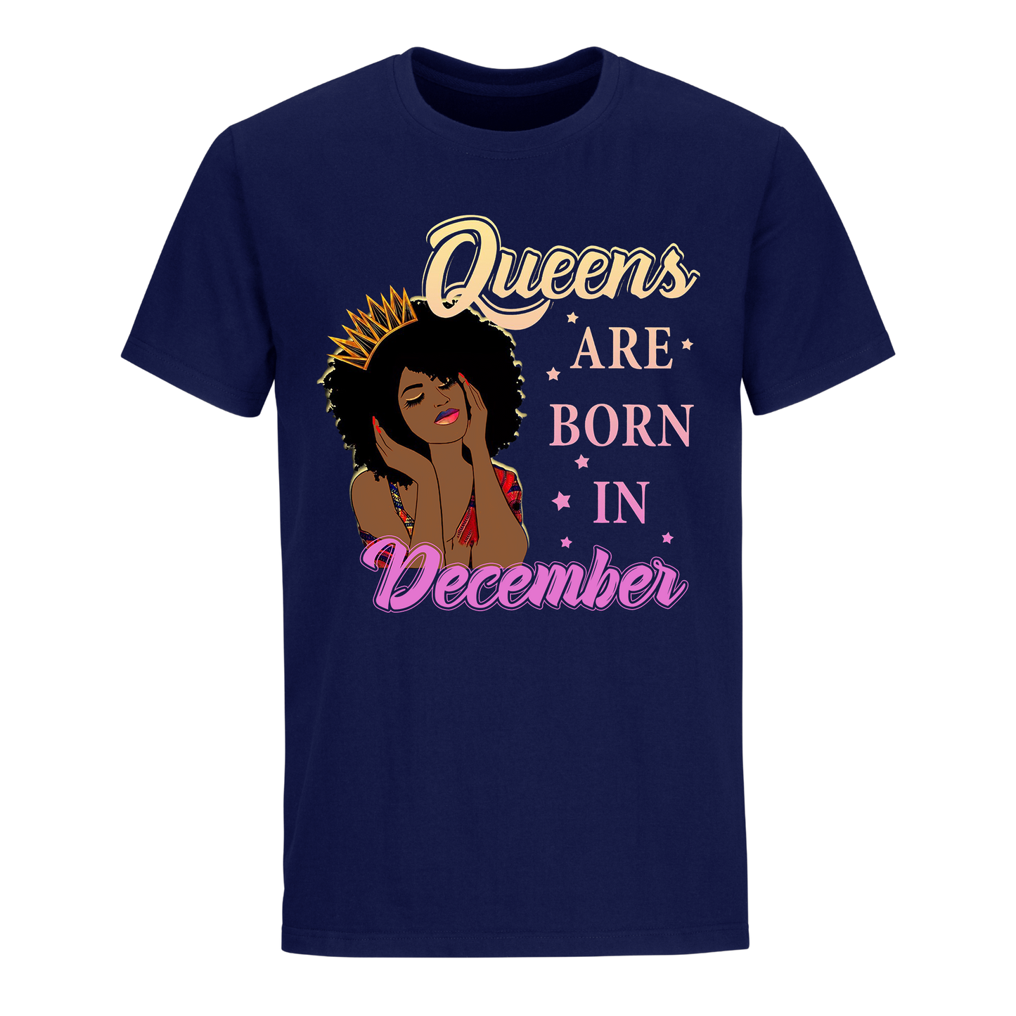 QUEENS BORN DECEMBER UNISEX SHIRT