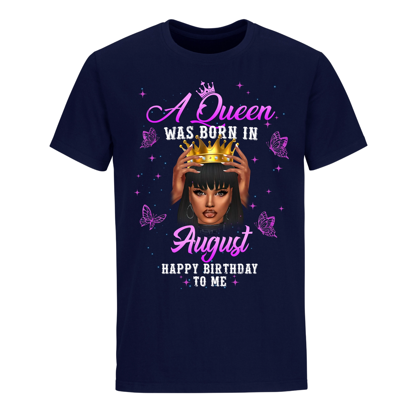 QUEEN BIRTHDAY AUGUST UNISEX SHIRT