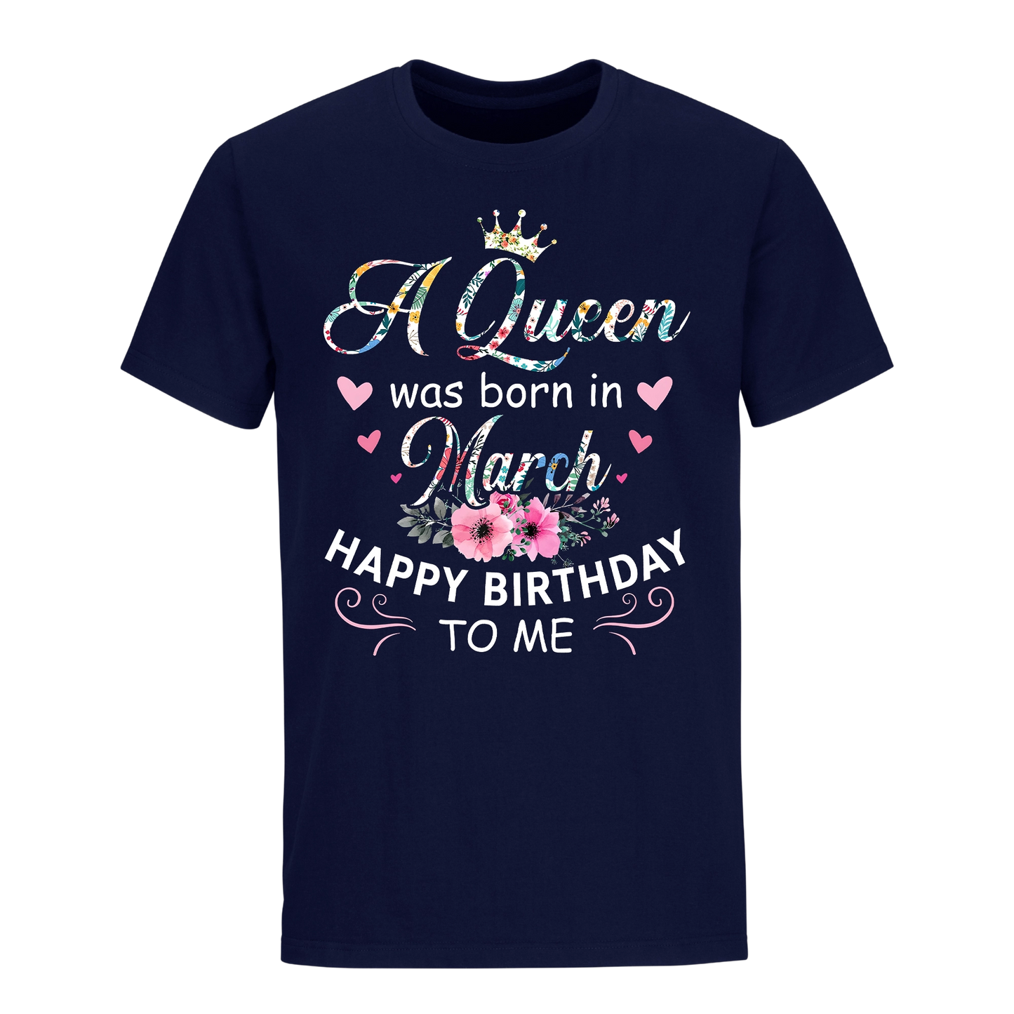 QUEEN BORN MARCH UNISEX SHIRT