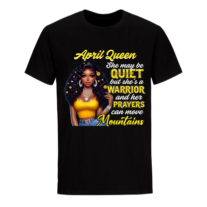 QUIET WOMEN APRIL UNISEX SHIRT