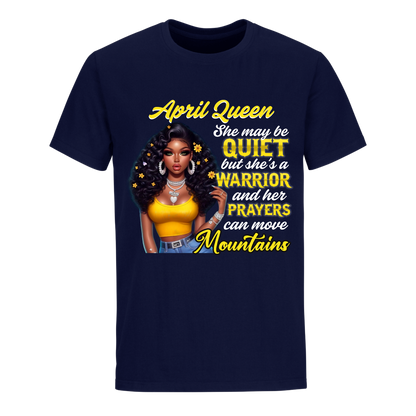 QUIET WOMEN APRIL UNISEX SHIRT