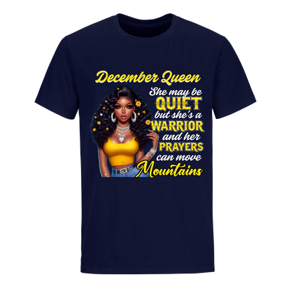 QUIET WOMEN DECEMBER UNISEX SHIRT