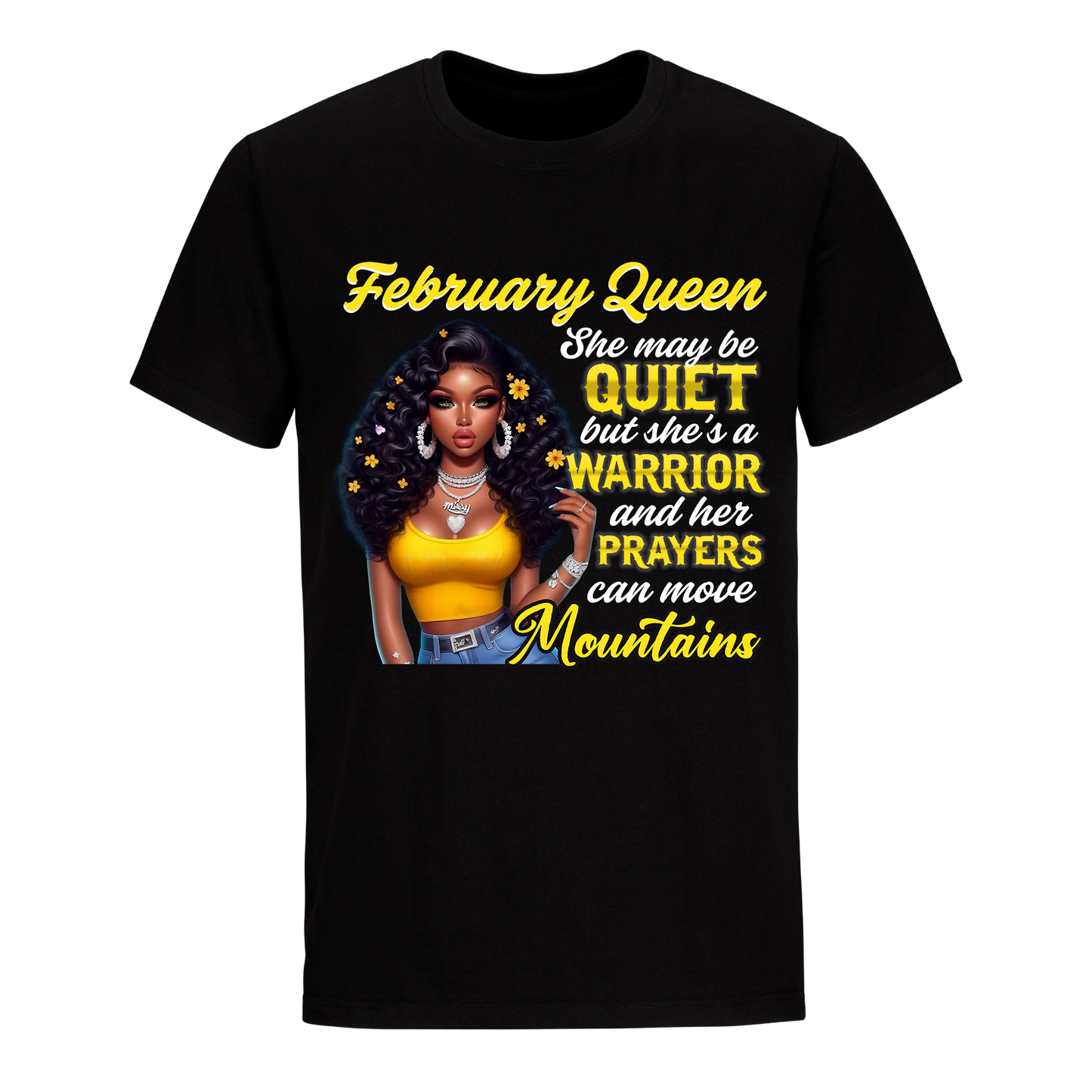 QUIET WOMEN FEBRUARY UNISEX SHIRT