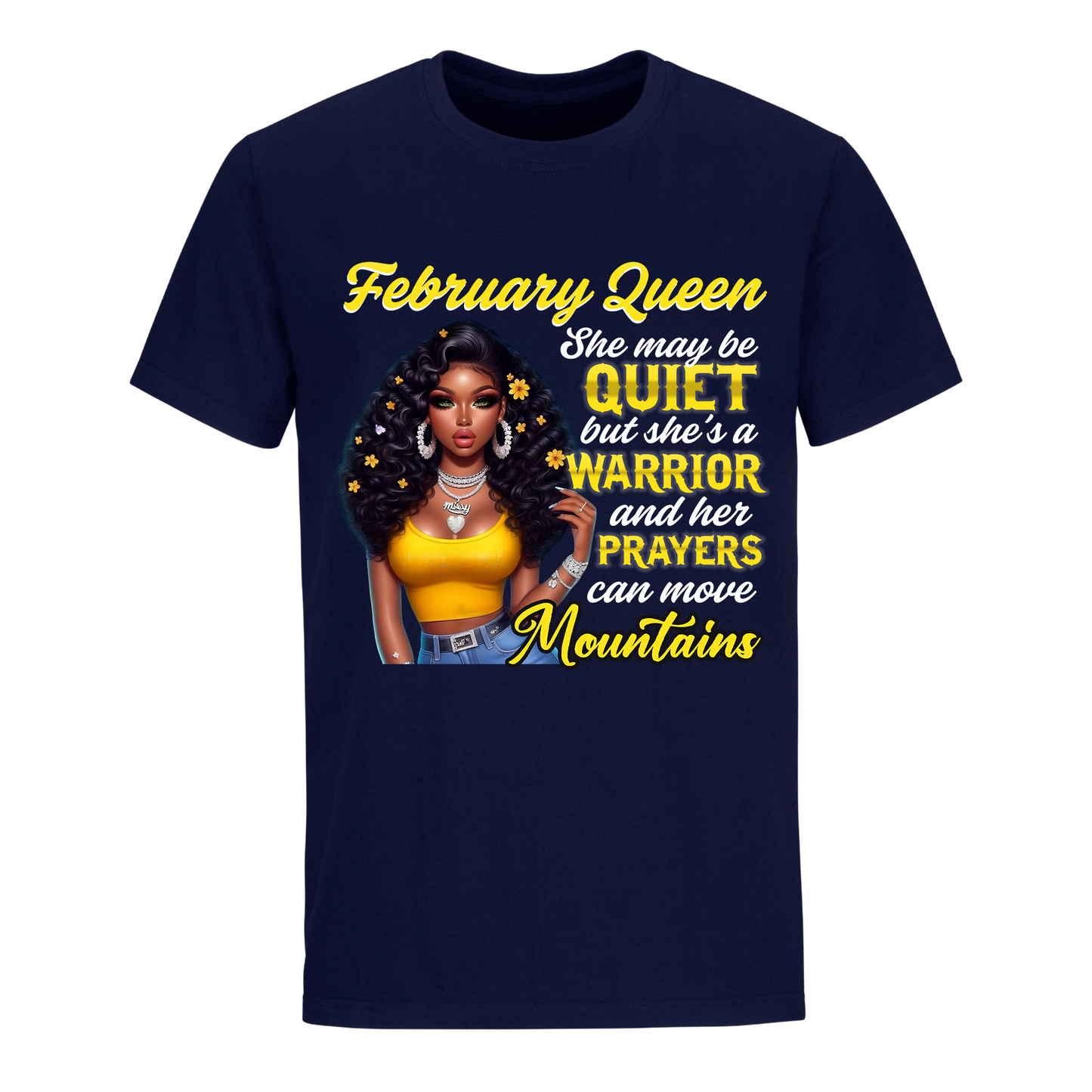 QUIET WOMEN FEBRUARY UNISEX SHIRT