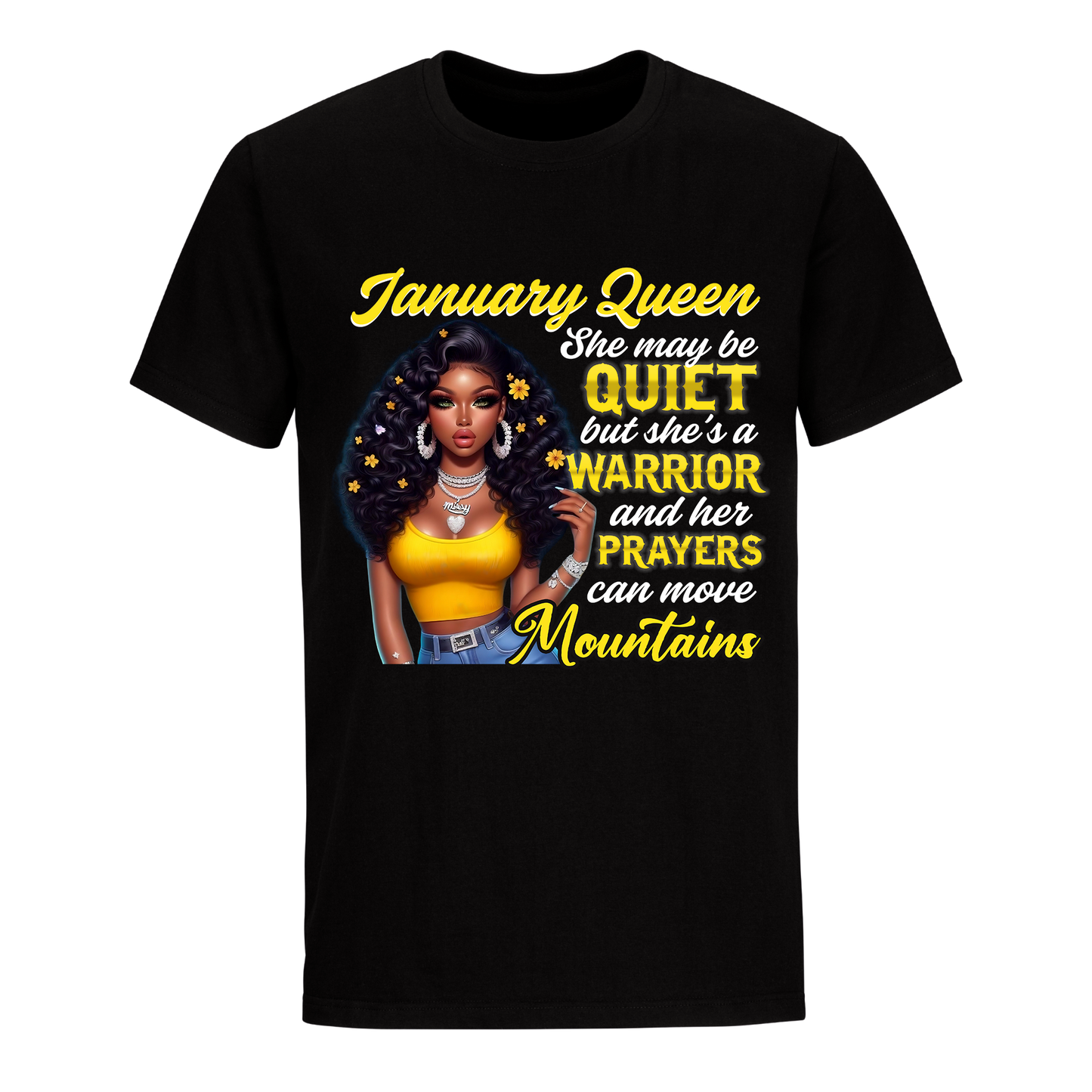 QUIET WOMEN JANUARY UNISEX SHIRT