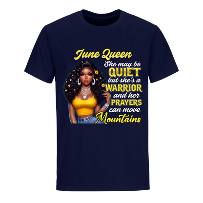 QUIET WOMEN JUNE UNISEX SHIRT