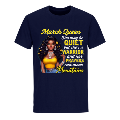 QUIET WOMEN MARCH UNISEX SHIRT