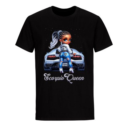 SCORPIO QUEEN SUNSIGN UNISEX SHIRT