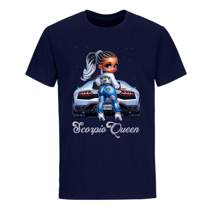 SCORPIO QUEEN SUNSIGN UNISEX SHIRT