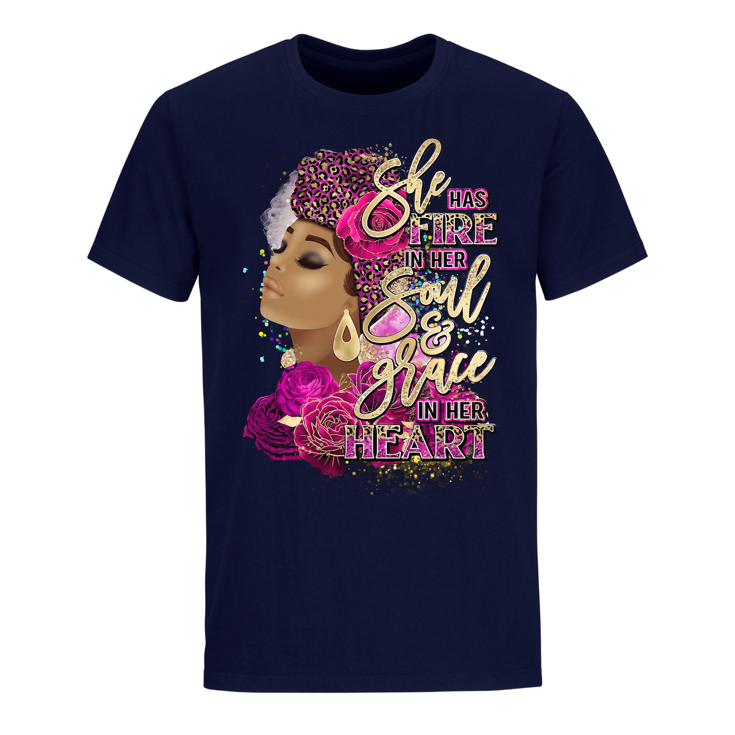 SHE HAS FIRE ONE UNISEX SHIRT