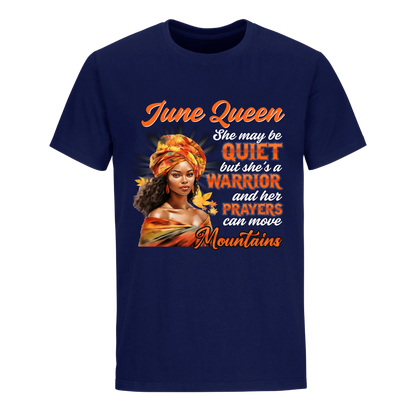 SHE MAY QUITE 2 JUNE UNISEX SHIRT