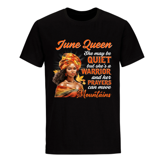 SHE MAY QUITE 2 JUNE UNISEX SHIRT