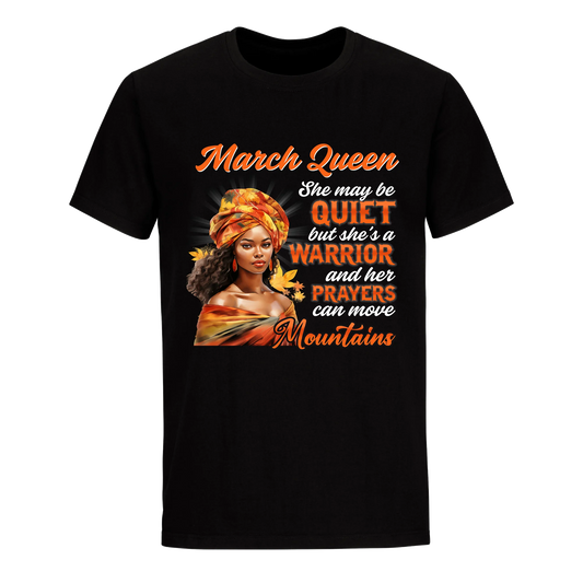 SHE MAY QUITE 2 MARCH UNISEX SHIRT