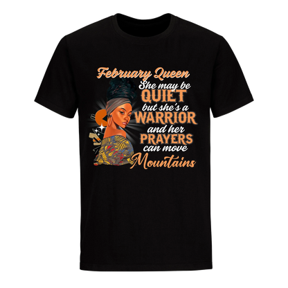 SHE MAY QUITE FEBRUARY UNISEX SHIRT