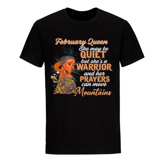 SHE MAY QUITE FEBRUARY UNISEX SHIRT