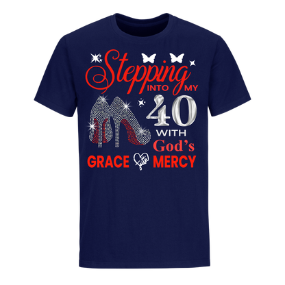 STEP 40 GRACE FAITH MERCY UNISEX SHIRT (1)