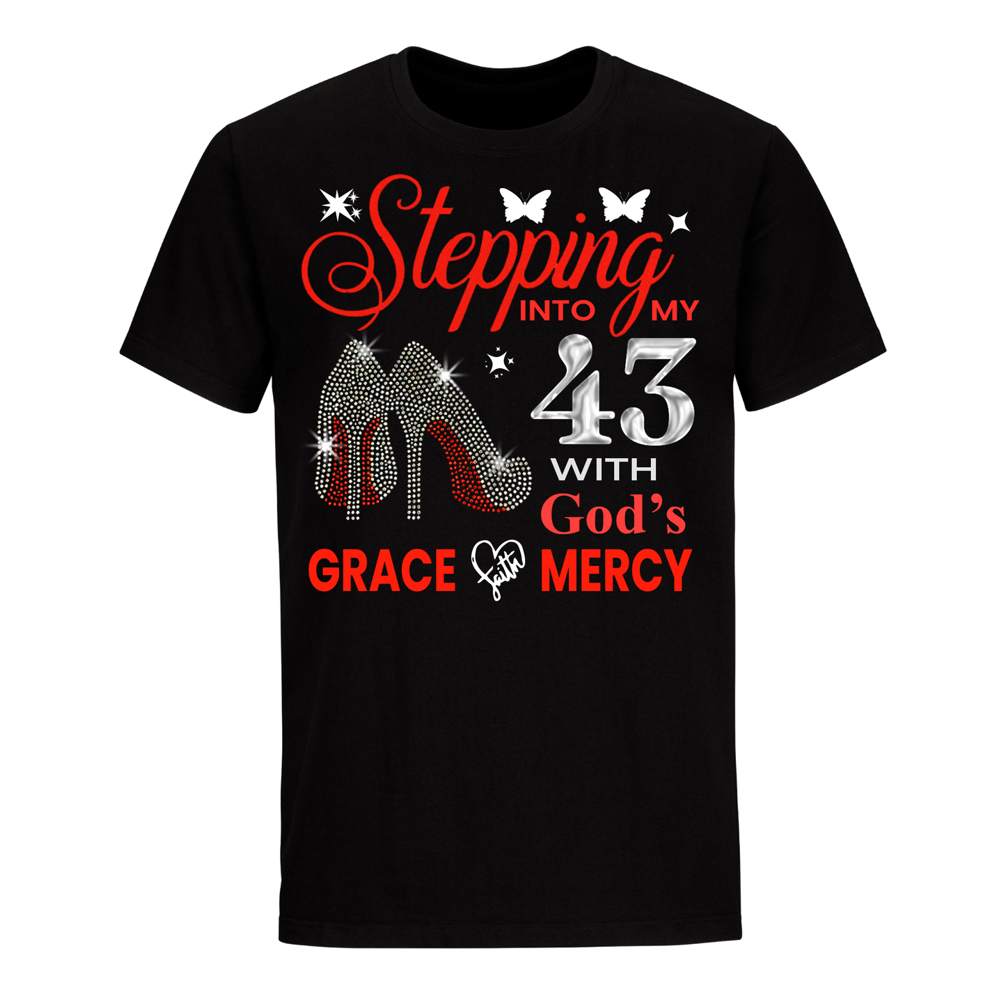 STEP 43 GRACE FAITH MERCY UNISEX SHIRT (1)