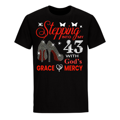 STEP 43 GRACE FAITH MERCY UNISEX SHIRT (1)